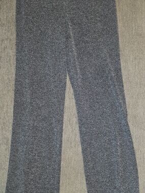 Coldwater Creek Heather Gray, Black, & White Wide-Leg Pants Size 6